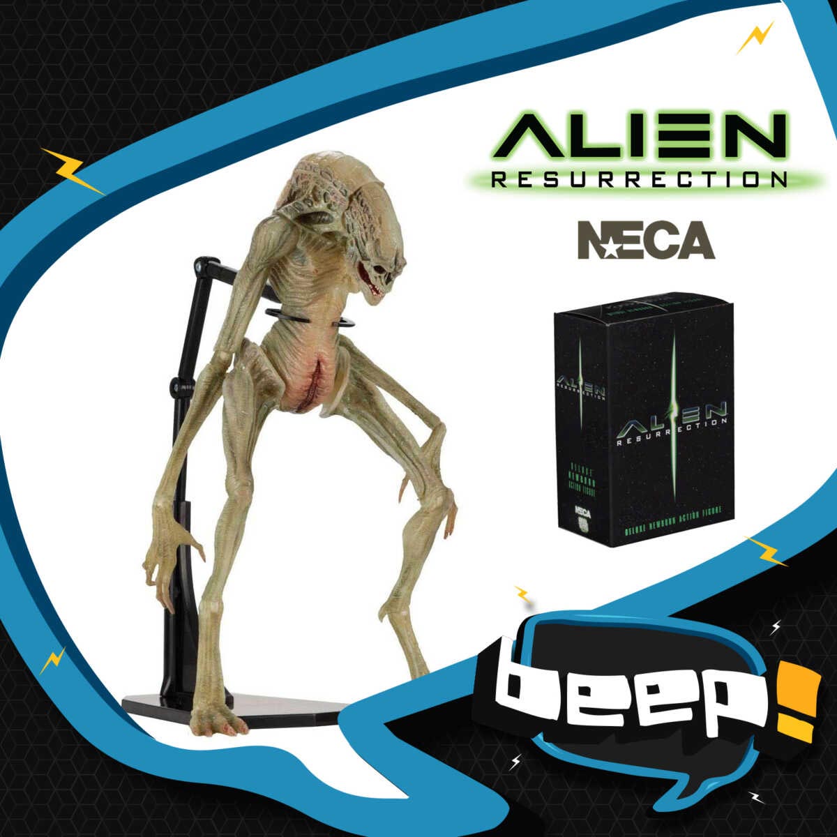 NECA – Alien Resurrection:Alien Newborn - Coleccionables