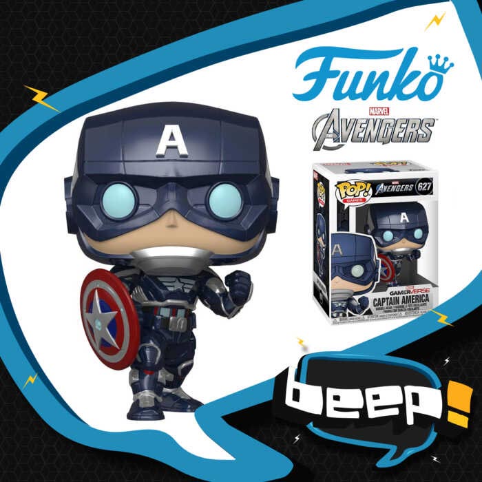 Funko POP! Marvel: Avengers Game - Captain America (Stark Tech Suit) 